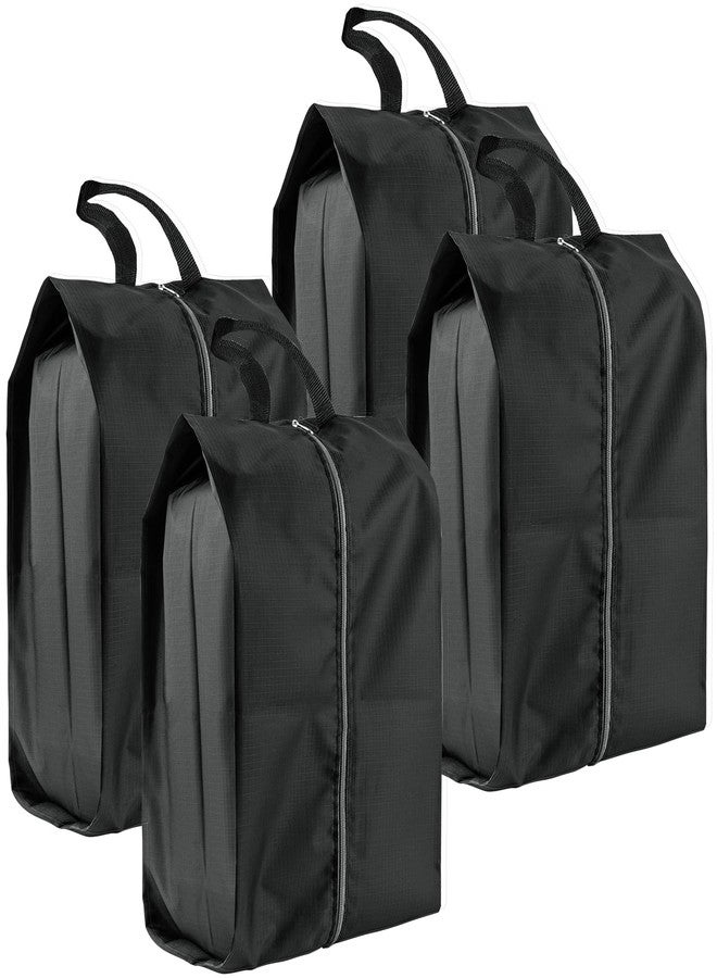 VUEKYN Shoe Bags for Travel, 4 Pack Extra Durable Travel Shoe Bags for Storage and Packing, Reusable Water-proof Shoe Bag with Smooth Zipper, Portable Travel Essentials - Image 1